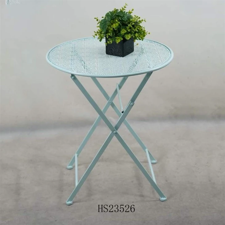 Outdoor Metal Garden Table