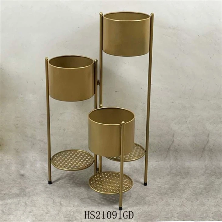 Tall Brass Plant Stand